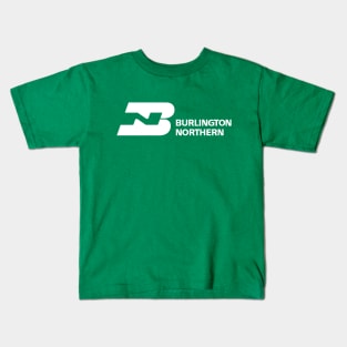 Burlington Northern Railroad Kids T-Shirt